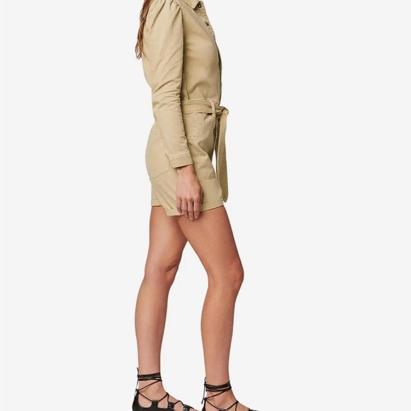 Joe's Jeans The Alexa Belted Denim Shortall in Boulder - Picture 6 of 6